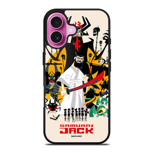 SAMURAI JACK CARTOON iPhone 16 Plus Case SAMURAI JACK CARTOON iPhone 16 Plus Case