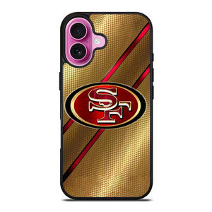 SAN FRANCISCO 49ERS GOLD LOGO iPhone 16 Plus Case