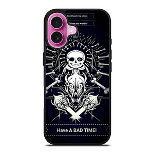 SANS UNDERTALE BAD TIME CARTOON iPhone 16 Plus Case