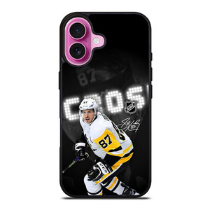SIDNEY CROSBY PITTSBURGH PENGUINS HOCKEY iPhone 16 Plus Case