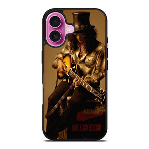 SLASH HUDSON GUNS N ROSES iPhone 16 Plus Case SLASH HUDSON GUNS N ROSES iPhone 16 Plus Case