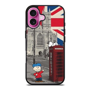 SNOOPY BOX TELEPHONE iPhone 16 Plus Case SNOOPY BOX TELEPHONE iPhone 16 Plus Case