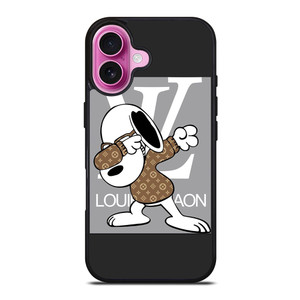 SNOOPY BROWN LOUIS iPhone 16 Plus Case SNOOPY BROWN LOUIS iPhone 16 Plus Case
