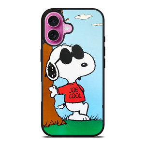 SNOOPY JOE COOL CARTOON iPhone 16 Plus Case SNOOPY JOE COOL CARTOON iPhone 16 Plus Case