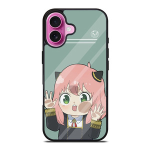 SPY X FAMILY ANYA FUNNY CUTE iPhone 16 Plus Case SPY X FAMILY ANYA FUNNY CUTE iPhone 16 Plus Case