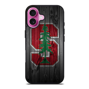 STANFORD CARDINAL WOODEN LOGO iPhone 16 Plus Case STANFORD CARDINAL WOODEN LOGO iPhone 16 Plus Case