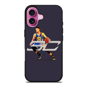 STEPHEN CURRY GOLDEN STATE WARRIORS CLIPART iPhone 16 Plus Case STEPHEN CURRY GOLDEN STATE WARRIORS CLIPART iPhone 16 Plus Case