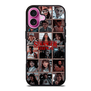 STRANGER THINGS ALL CHARACTER iPhone 16 Plus Case STRANGER THINGS ALL CHARACTER iPhone 16 Plus Case