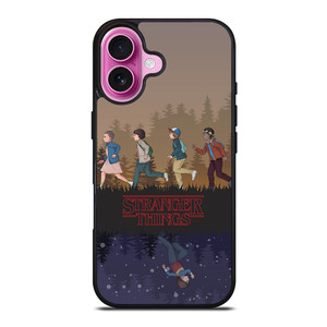 STRANGER THINGS CARTOON iPhone 16 Plus Case