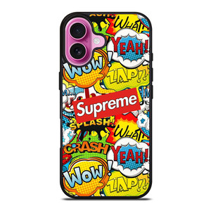 SUPREME CARTOON HALFTONE iPhone 16 Plus Case
