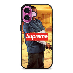 SUPREME GTA V FRANKLIN iPhone 16 Plus Case SUPREME GTA V FRANKLIN iPhone 16 Plus Case