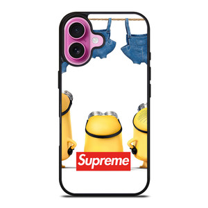 SUPREME MINIONS PANTS iPhone 16 Plus Case SUPREME MINIONS PANTS iPhone 16 Plus Case