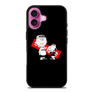 SUPREME SNOOPY CARTOON iPhone 16 Plus Case