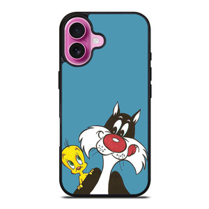 SYLVESTER AND TWEETY CLASSIC CARTOON iPhone 16 Plus Case