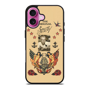 TATTOO SAILOR JERRY FACE iPhone 16 Plus Case