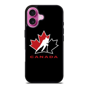 TEAM CANADA HOCKEY LOGO iPhone 16 Plus Case