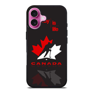 TEAM CANADA HOCKEY SYMBOL iPhone 16 Plus Case