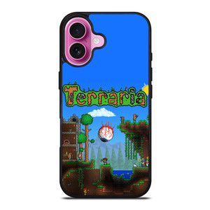 TERRARIA GAMES LOGO iPhone 16 Plus Case