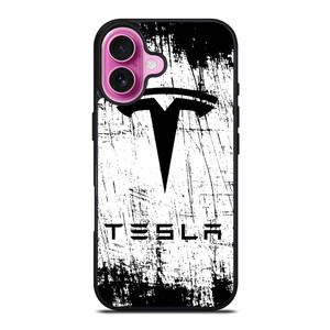 TESLA MOTORS BRUSHED LOGO iPhone 16 Plus Case TESLA MOTORS BRUSHED LOGO iPhone 16 Plus Case