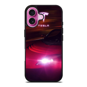 TESLA MOTORS RED CAR iPhone 16 Plus Case TESLA MOTORS RED CAR iPhone 16 Plus Case