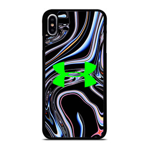 UNDER ARMOUR LOGO LIQUID CHROME iPhone XS Max Case UNDER ARMOUR LOGO LIQUID CHROME iPhone XS Max Case