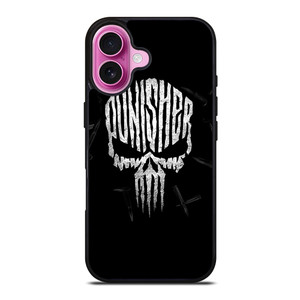 THE PUNISHER LOGO BULLETS iPhone 16 Plus Case THE PUNISHER LOGO BULLETS iPhone 16 Plus Case