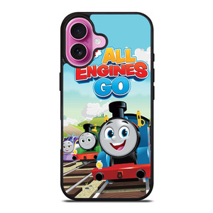 THOMAS AND FRIENDS ALL ENGINES GO iPhone 16 Plus Case THOMAS AND FRIENDS ALL ENGINES GO iPhone 16 Plus Case