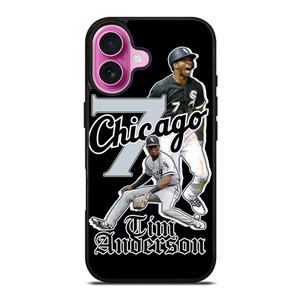 TIM ANDERSON CHICAGO WHITE SOX MLB iPhone 16 Plus Case TIM ANDERSON CHICAGO WHITE SOX MLB iPhone 16 Plus Case