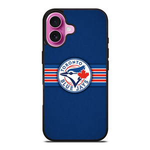 TORONTO BLUE JAYS MLB LOGO iPhone 16 Plus Case TORONTO BLUE JAYS MLB LOGO iPhone 16 Plus Case