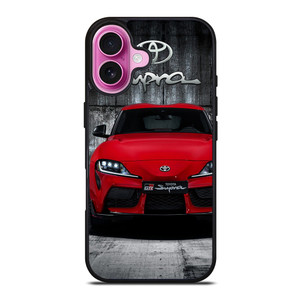 TOYOTA SUPRA RED CAR iPhone 16 Plus Case TOYOTA SUPRA RED CAR iPhone 16 Plus Case