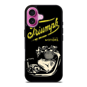 TRIUMPH MOTORCYCLE 1902 iPhone 16 Plus Case TRIUMPH MOTORCYCLE 1902 iPhone 16 Plus Case