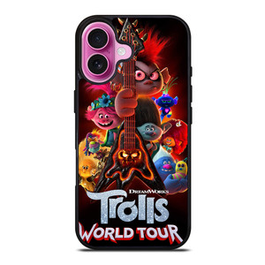 TROLLS WORLD TOUR MOVIE POSTER iPhone 16 Plus Case TROLLS WORLD TOUR MOVIE POSTER iPhone 16 Plus Case