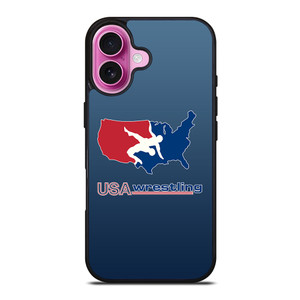 USA WRESTLING SYMBOL iPhone 16 Plus Case USA WRESTLING SYMBOL iPhone 16 Plus Case