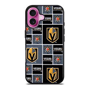VEGAS GOLDEN KNIGHTS COLLAGE iPhone 16 Plus Case VEGAS GOLDEN KNIGHTS COLLAGE iPhone 16 Plus Case
