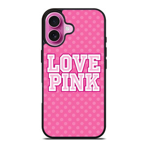 VICTORIA'S SECRET LOVE PINK LOGO iPhone 16 Plus Case VICTORIA'S SECRET LOVE PINK LOGO iPhone 16 Plus Case