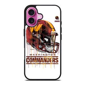 WASHINGTON COMMANDERS HELM ICON iPhone 16 Plus Case WASHINGTON COMMANDERS HELM ICON iPhone 16 Plus Case