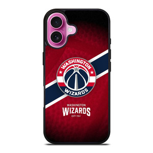 WASHINGTON WIZARDS NBA TEAM iPhone 16 Plus Case WASHINGTON WIZARDS NBA TEAM iPhone 16 Plus Case