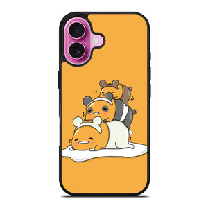 WE BARE BEARS X GUDETAMA iPhone 16 Plus Case WE BARE BEARS X GUDETAMA iPhone 16 Plus Case