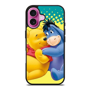 WINNIE THE POOH AND EEYORE CARTOON iPhone 16 Plus Case WINNIE THE POOH AND EEYORE CARTOON iPhone 16 Plus Case
