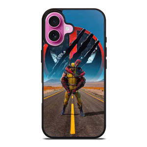 WOLVERINE FEAT DEADPOL MARVEL iPhone 16 Plus Case WOLVERINE FEAT DEADPOL MARVEL iPhone 16 Plus Case