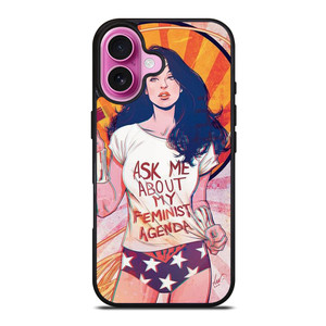 WONDER WOMAN QUOTE iPhone 16 Plus Case
