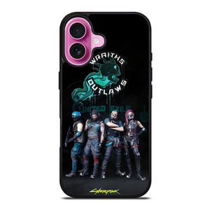 WRAITHS OUTLAWS CYBERPUNK 2077 iPhone 16 Plus Case WRAITHS OUTLAWS CYBERPUNK 2077 iPhone 16 Plus Case