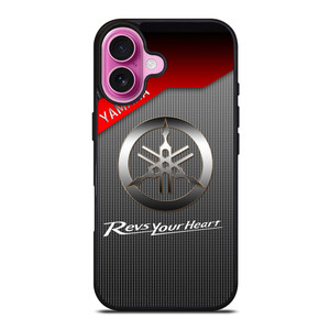 YAMAHA REVS YOUR HEART METAL LOGO iPhone 16 Plus Case YAMAHA REVS YOUR HEART METAL LOGO iPhone 16 Plus Case