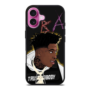 YOUNGBOY NBA RAPPER CARTOON iPhone 16 Plus Case