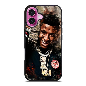 YOUNGBOY NEVER BROKE AGAIN ABSTRAC iPhone 16 Plus Case YOUNGBOY NEVER BROKE AGAIN ABSTRAC iPhone 16 Plus Case