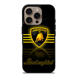 LAMBORGHINI LOGO F1 iPhone 16 Pro Case LAMBORGHINI LOGO F1 iPhone 16 Pro Case