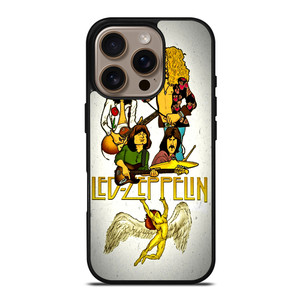 LED ZEPPELIN ROCK BAND ART iPhone 16 Pro Case