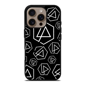 LINKIN PARK ROCK BAND LOGO PATTERN iPhone 16 Pro Case LINKIN PARK ROCK BAND LOGO PATTERN iPhone 16 Pro Case