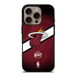 LOGO MIAMI HEAT NBA iPhone 16 Pro Case LOGO MIAMI HEAT NBA iPhone 16 Pro Case