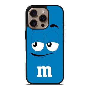 M&M BLUE iPhone 16 Pro Case